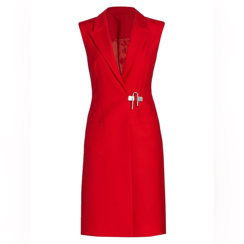 Givenchy Wool Wrap Dress